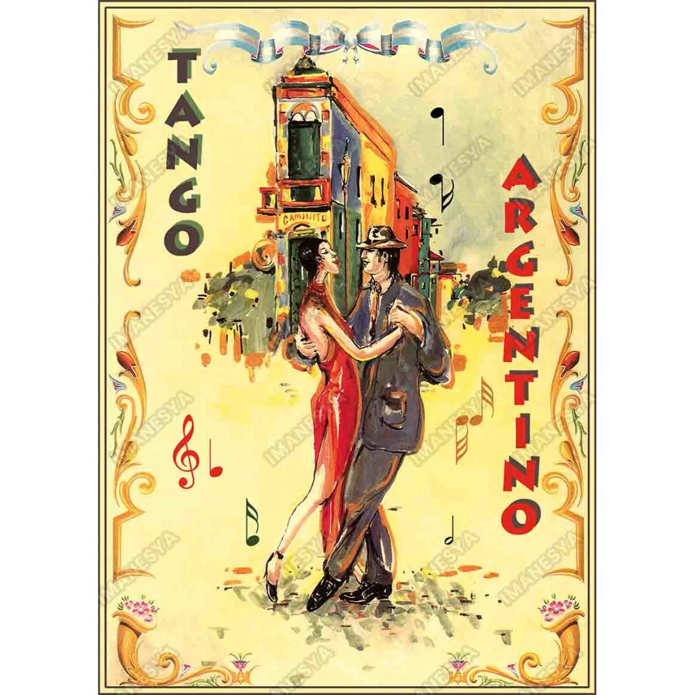 Buenos Aires Caminito Pintura Tango