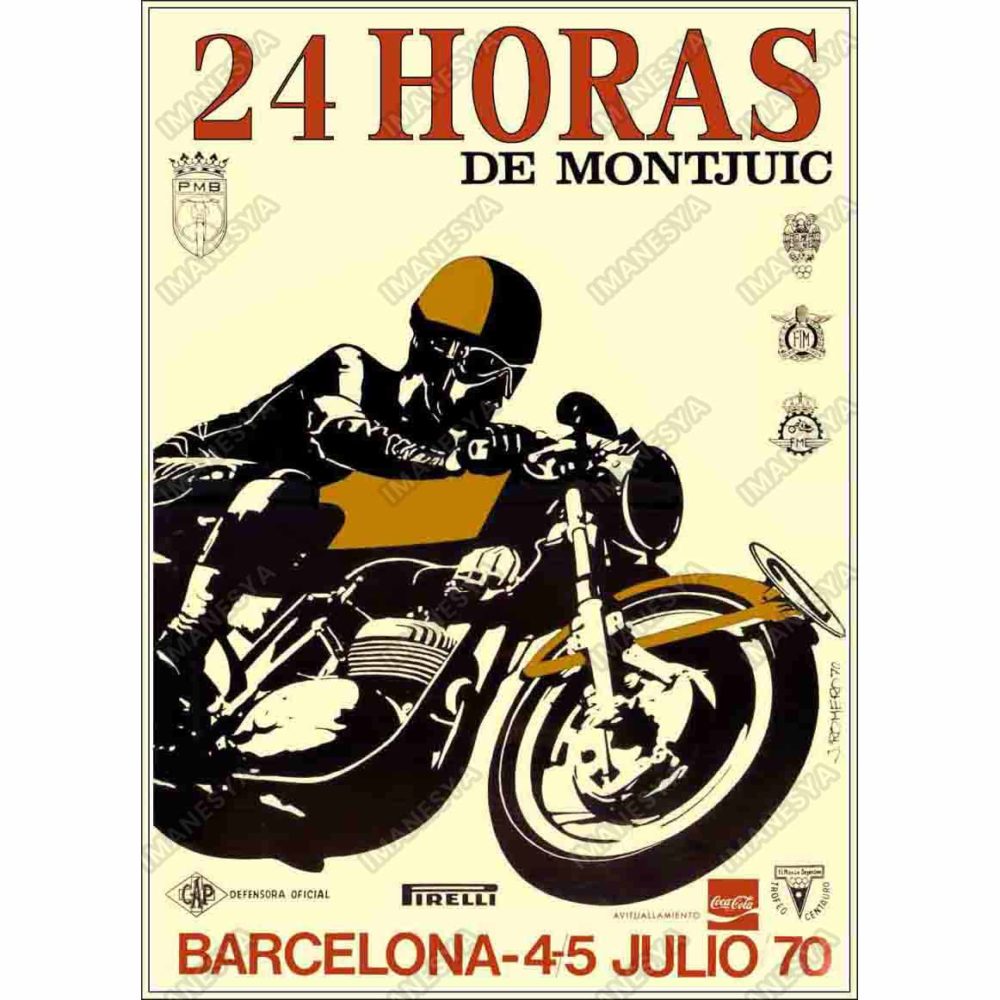 24 Horas de Montjuic  Barcelona 1970